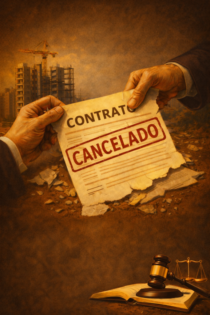 Distrato de imóvel na planta